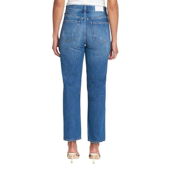 NWT Pistola Carlie High Rise Classic Straight Distressed Ankle - Picture 7 of 7